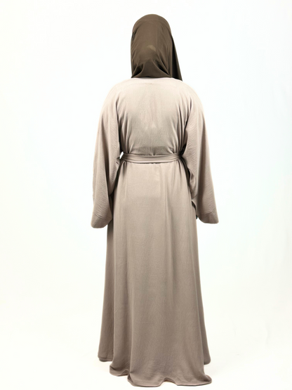 Hajra Abaya - Almond