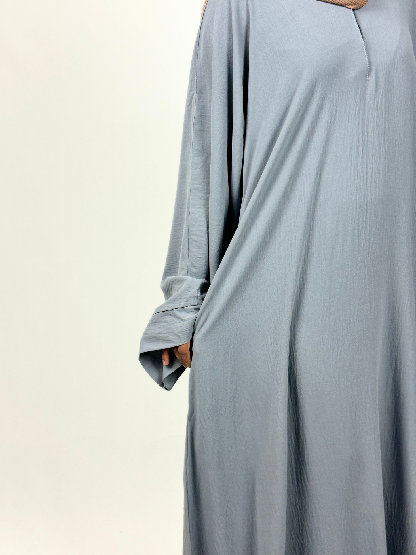 Hajra Abaya - Stone Blue