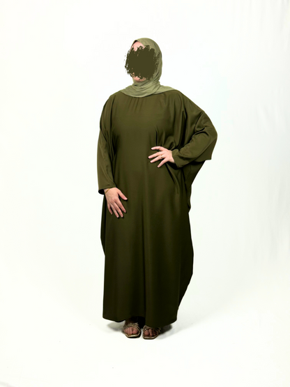 Fatima Abaya - Olive Green